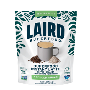 Reduced Sugar Instant Latte with Adaptogens